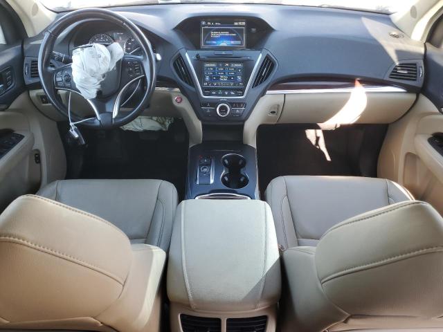 5FRYD4H23GB012738 - 2016 ACURA MDX WHITE photo 8