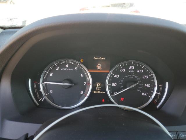 5FRYD4H23GB012738 - 2016 ACURA MDX WHITE photo 9