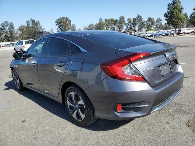 2HGFC2F68MH549229 - 2021 HONDA CIVIC LX GRAY photo 2