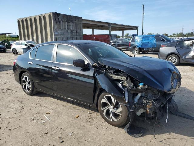 1HGCR2F37GA141489 - 2016 HONDA ACCORD LX BLACK photo 4