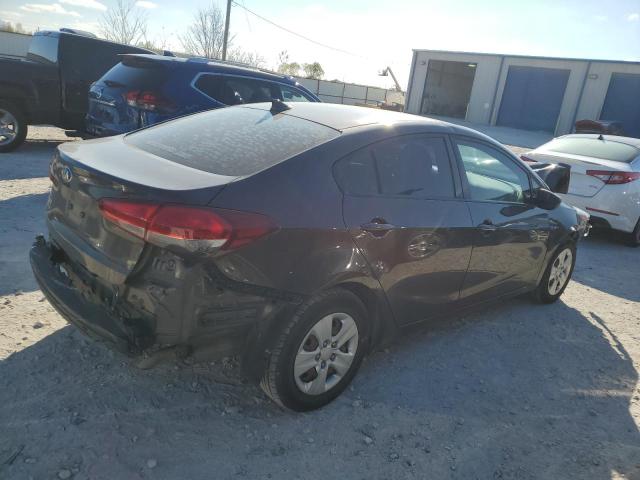 3KPFK4A75JE179183 - 2018 KIA FORTE LX BLACK photo 3