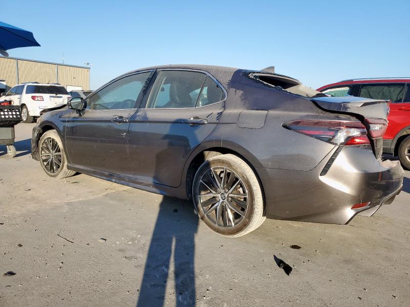 4T1G11AK8RU191993 - 2024 TOYOTA CAMRY SE NIGHT SHADE GRAY photo 2