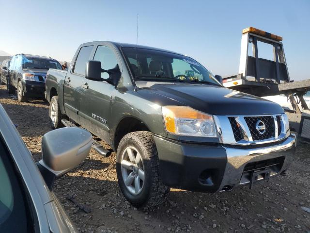 1N6AA07C58N354741 - 2008 NISSAN TITAN XE GREEN photo 4