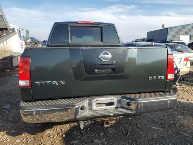 1N6AA07C58N354741 - 2008 NISSAN TITAN XE GREEN photo 6