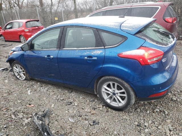 1FADP3K22JL310671 - 2018 FORD FOCUS SE BLUE photo 2