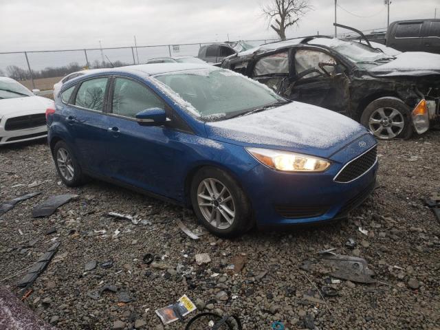 1FADP3K22JL310671 - 2018 FORD FOCUS SE BLUE photo 4