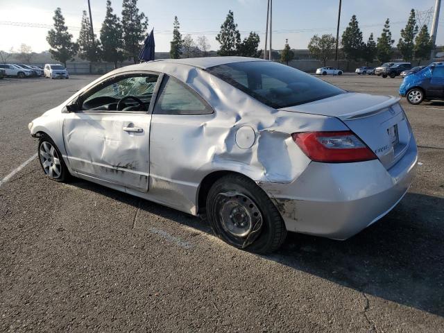 2HGFG12649H534125 - 2009 HONDA CIVIC LX SILVER photo 2