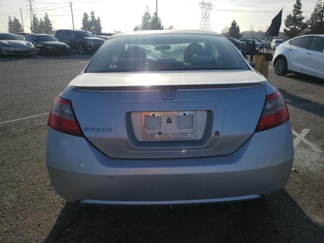 2HGFG12649H534125 - 2009 HONDA CIVIC LX SILVER photo 6