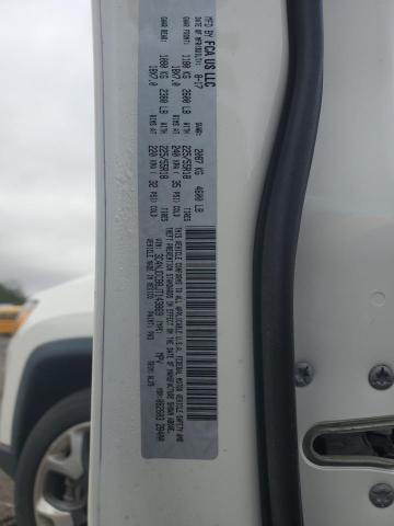 3C4NJDCB8JT143869 - 2018 JEEP COMPASS LIMITED Blanc photo 13