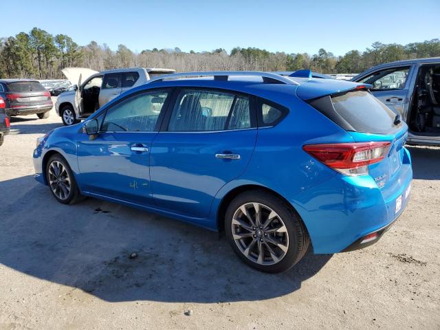 4S3GTAU68P3703803 - 2023 SUBARU IMPREZA LIMITED BLUE photo 2