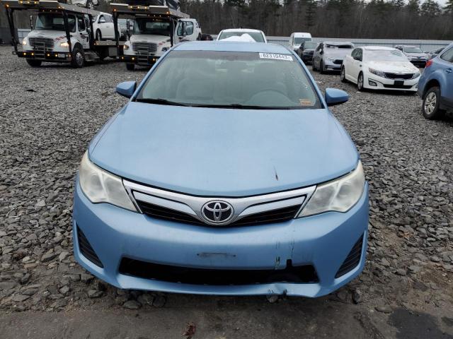 4T1BF1FK3CU588765 - 2012 TOYOTA CAMRY BASE BLUE photo 5