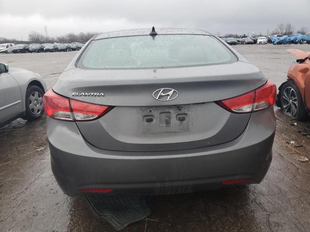 5NPDH4AE5DH357193 - 2013 HYUNDAI ELANTRA GLS GRAY photo 6