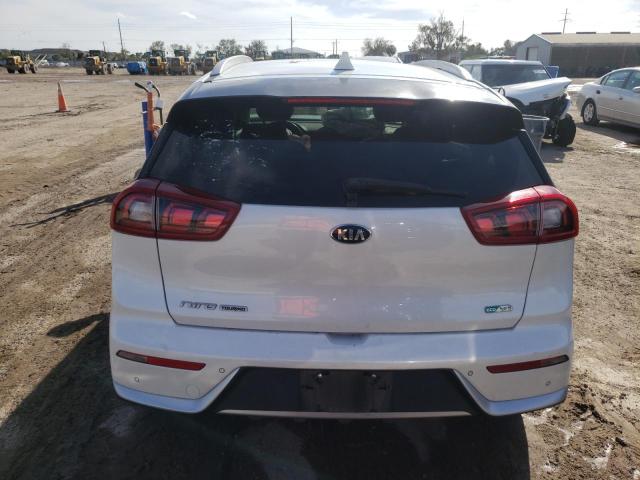 KNDCE3LC0H5042883 - 2017 KIA NIRO EX TOURING WHITE photo 6