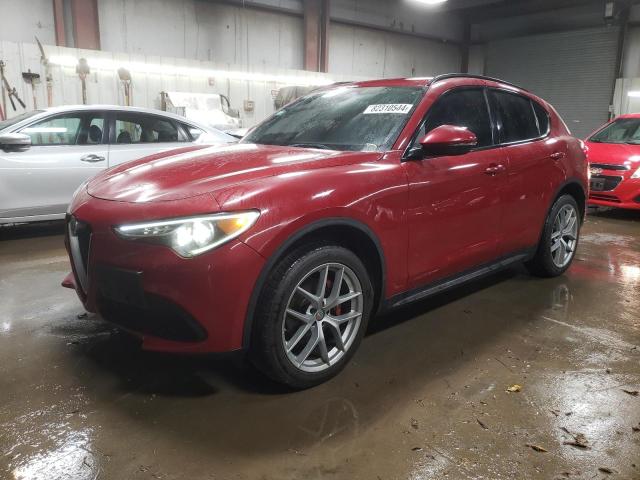 ZASFAKNN7J7B82366 - 2018 ALFA ROMEO STELVIO TI SPORT RED photo 1