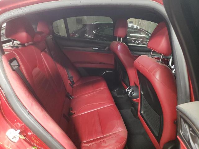 ZASFAKNN7J7B82366 - 2018 ALFA ROMEO STELVIO TI SPORT RED photo 10