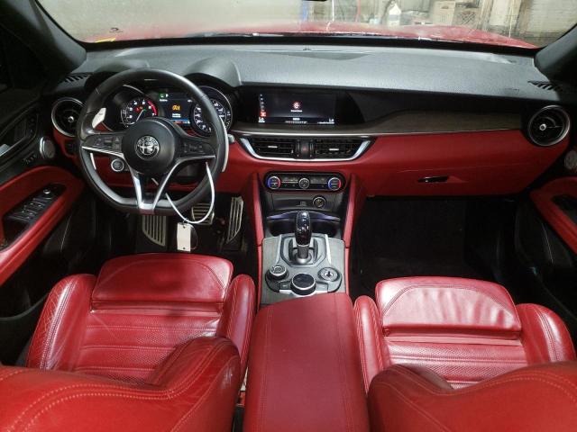 ZASFAKNN7J7B82366 - 2018 ALFA ROMEO STELVIO TI SPORT RED photo 8