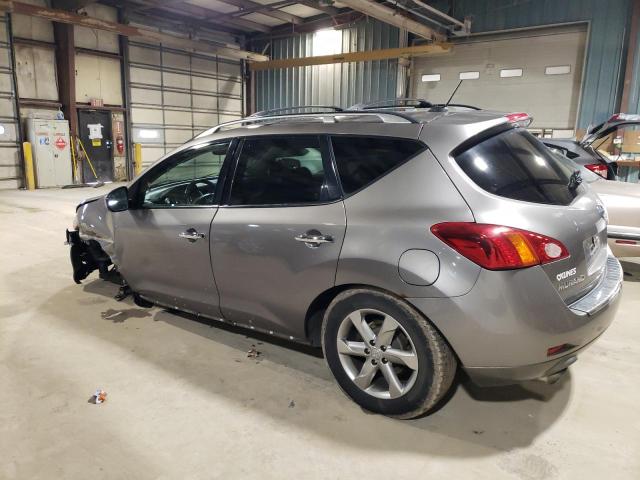 JN8AZ18WX9W214646 - 2009 NISSAN MURANO S GRAY photo 2