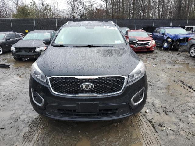 5XYPGDA57HG322779 - 2017 KIA SORENTO LX BLACK photo 5