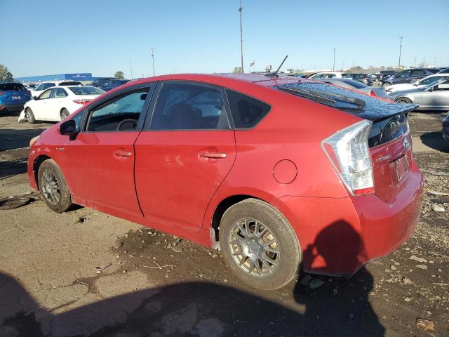 JTDKN3DU0A1098645 - 2010 TOYOTA PRIUS RED photo 2