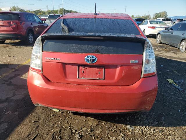 JTDKN3DU0A1098645 - 2010 TOYOTA PRIUS RED photo 6