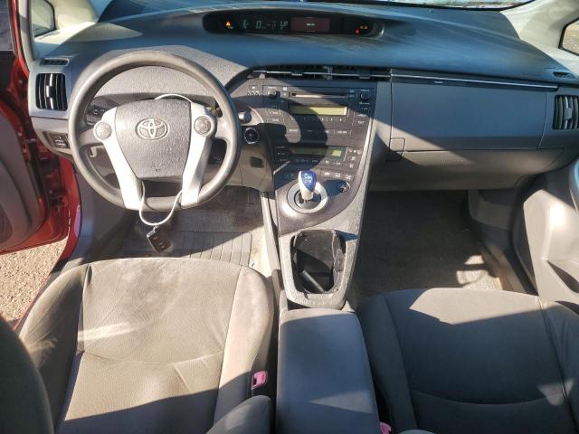 JTDKN3DU0A1098645 - 2010 TOYOTA PRIUS RED photo 8