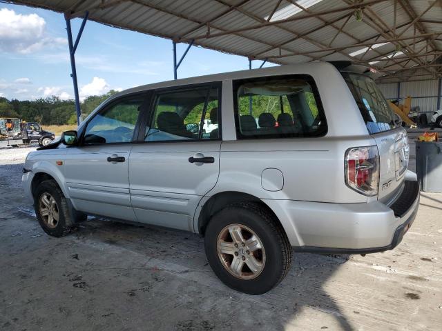 5FNYF18116B012124 - 2006 HONDA PILOT LX SILVER photo 2