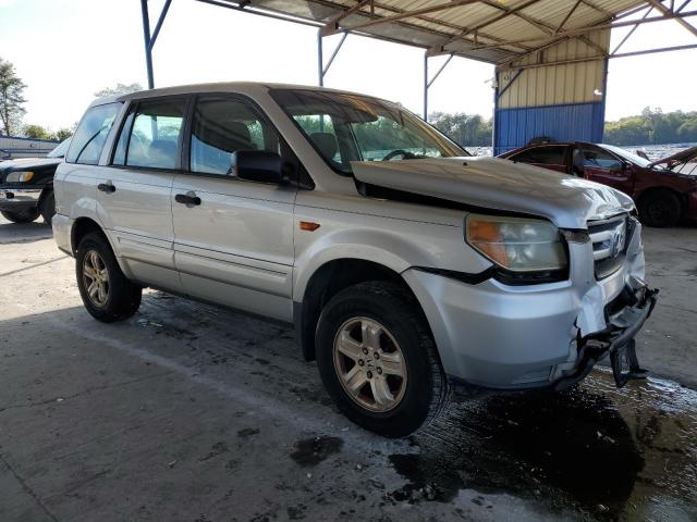 5FNYF18116B012124 - 2006 HONDA PILOT LX SILVER photo 4