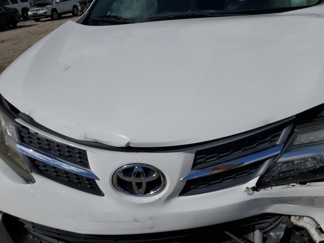 2T3WFREV9EW103096 - 2014 TOYOTA RAV4 XLE თეთრი ფოტო 12