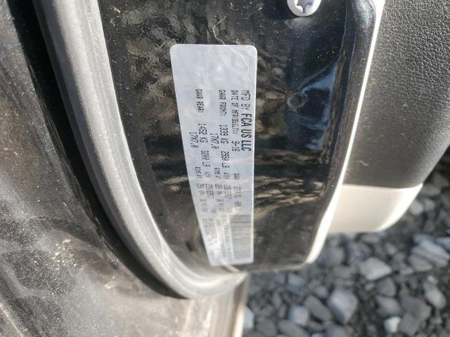 2C4RC1BG5HR565392 - 2017 CHRYSLER PACIFICA TOURING L BLACK photo 13