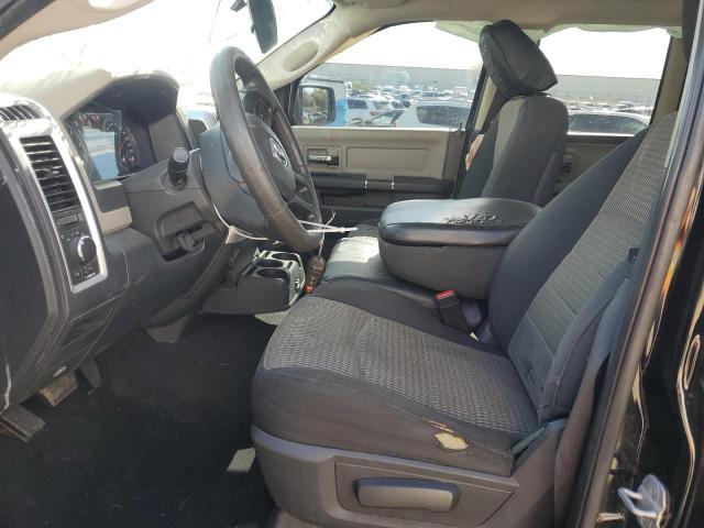 1C6RD7GP2CS254963 - 2012 DODGE RAM 1500 SLT Чорний фото 7