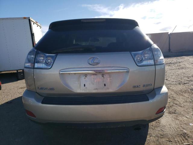 2T2HK31UX7C034197 - 2007 LEXUS RX 350 CREAM photo 6