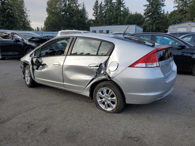 JHMZE2H72AS024066 - 2010 HONDA INSIGHT EX ვერცხლისფერი ფოტო 2