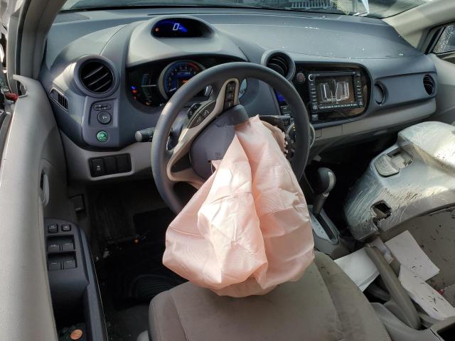 JHMZE2H72AS024066 - 2010 HONDA INSIGHT EX ვერცხლისფერი ფოტო 8
