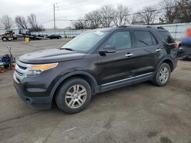 1FM5K8D8XDGA70502 - 2013 FORD EXPLORER XLT BLACK photo 1