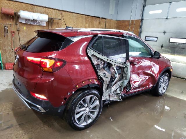 KL4MMGSL7PB039604 - 2023 BUICK ENCORE GX ESSENCE BURGUNDY photo 3