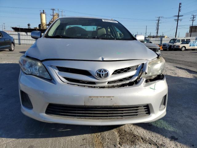 5YFBU4EE6CP063882 - 2012 TOYOTA COROLLA BASE SILVER photo 5
