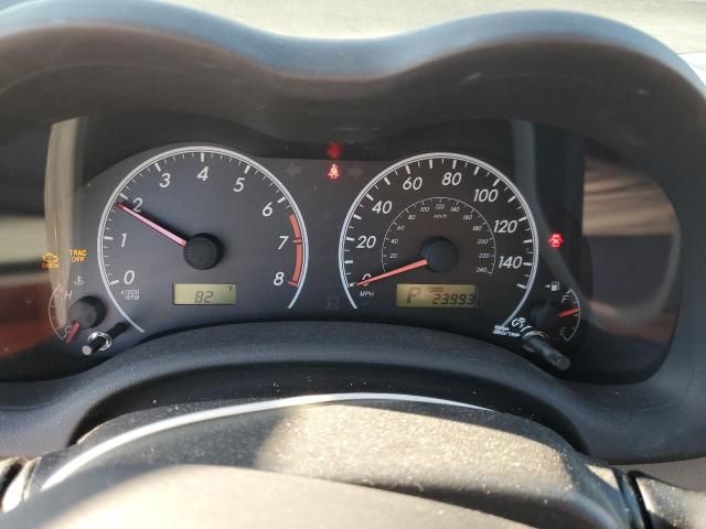 5YFBU4EE6CP063882 - 2012 TOYOTA COROLLA BASE SILVER photo 9