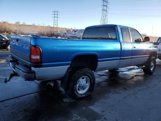 3B7KF2368YG123703 - 2000 DODGE RAM 2500 BLUE photo 3