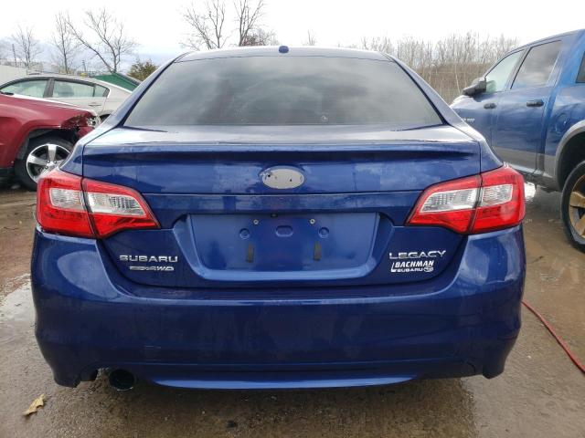 4S3BNBC68F3032241 - 2015 SUBARU LEGACY 2.5I PREMIUM BLUE photo 6