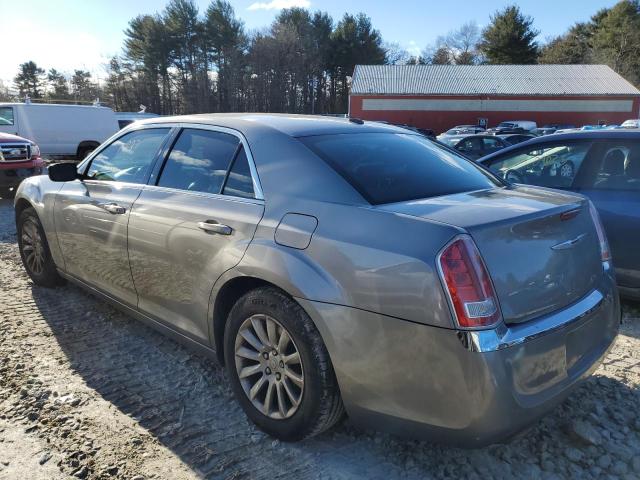 2C3CCAAG1EH305892 - 2014 CHRYSLER 300 SILVER photo 2