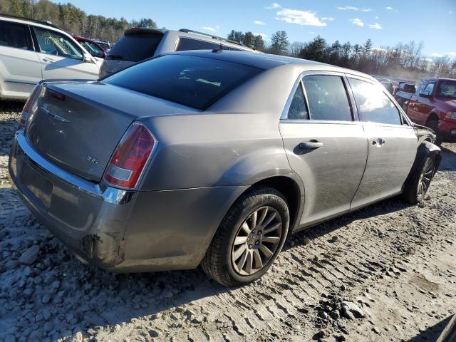 2C3CCAAG1EH305892 - 2014 CHRYSLER 300 SILVER photo 3