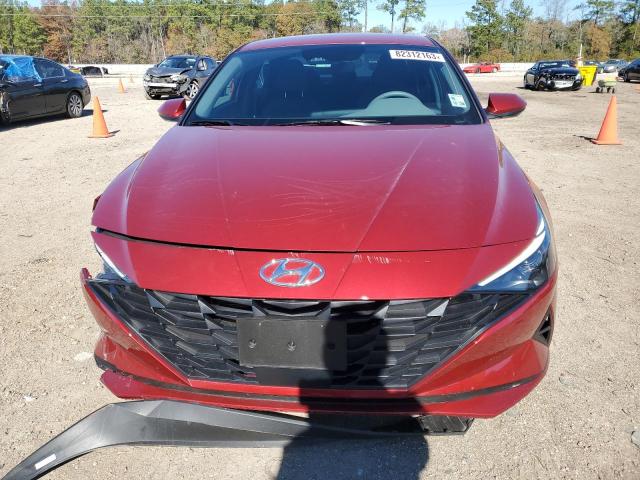 KMHLS4AG6PU619548 - 2023 HYUNDAI ELANTRA SEL RED photo 5