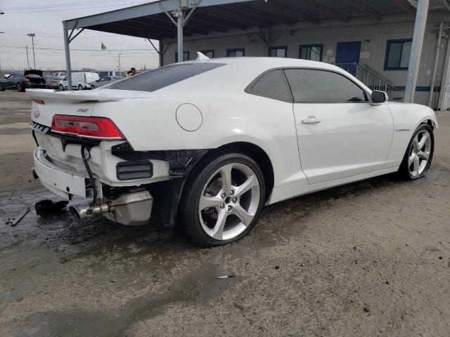 2G1FD1E38F9308239 - 2015 CHEVROLET CAMARO LT WHITE photo 3