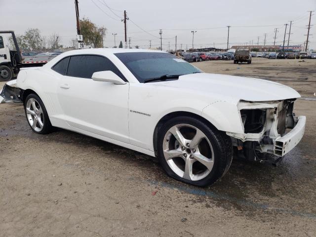 2G1FD1E38F9308239 - 2015 CHEVROLET CAMARO LT WHITE photo 4