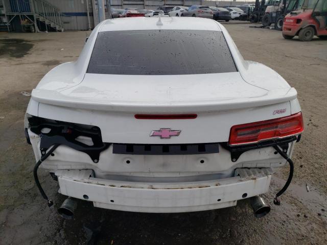 2G1FD1E38F9308239 - 2015 CHEVROLET CAMARO LT WHITE photo 6