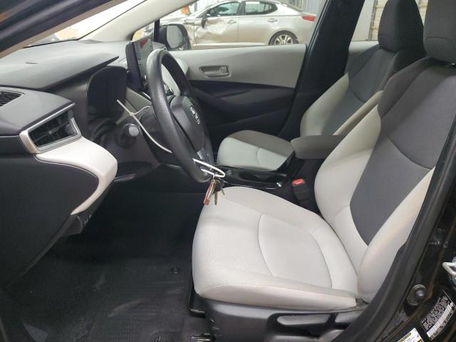 5YFDPMAE8NP365618 - 2022 TOYOTA COROLLA L BLACK photo 7