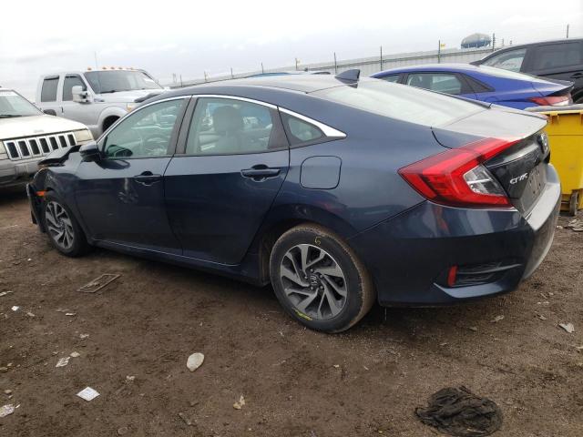 19XFC2F79JE036120 - 2018 HONDA CIVIC EX BLUE photo 2