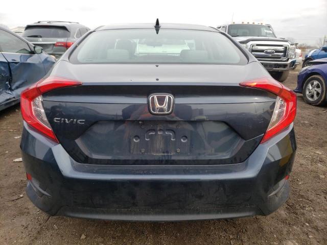 19XFC2F79JE036120 - 2018 HONDA CIVIC EX BLUE photo 6