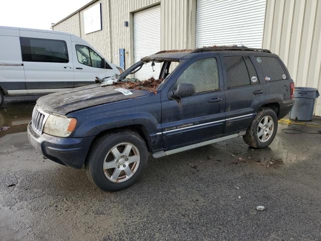 1J8GW68J84C138797 - 2004 JEEP GRAND CHER OVERLAND BLUE photo 1