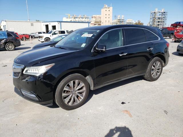 5FRYD4H63GB048061 - 2016 ACURA MDX TECHNOLOGY BLACK photo 1